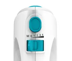 Bosch Batteur à main MFQ2210D Bleu Blanc 375 W