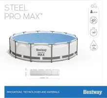 Bestway piscine steel pro max d3.05xH76 Cm 56408