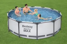 Bestway piscine hors sol ronde Steel  56418