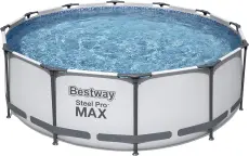 Bestway piscine hors sol ronde Steel  56418