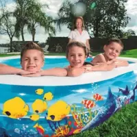 Bestway 54118 Piscine 262x157x46cm