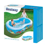 Bestway 54118 Piscine 262x157x46cm