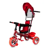 Toran bébé Tricycles pour Enfants Parapluie Luxe Rouge