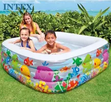 Intex 57471 Centre de nage Pool 159cm x159x50