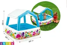 Intex 57470 Piscine d'eau pare-soleil Swin