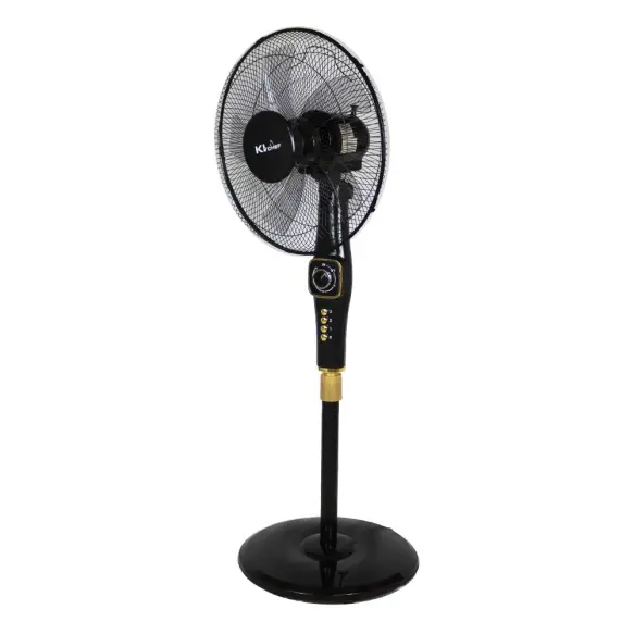 Kitchef Ventilateur A Pieds Noir KT-1864R