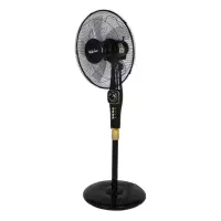 Kitchef Ventilateur A Pieds Noir KT-1864R