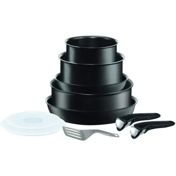 Tefal Batterie De Cuisine Ingenio 10 Pièces  Noir L6549702
