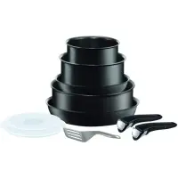 Tefal Batterie De Cuisine Ingenio 10 Pièces  Noir L6549702