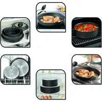 Tefal Batterie De Cuisine Ingenio 10 Pièces  Noir L6549702