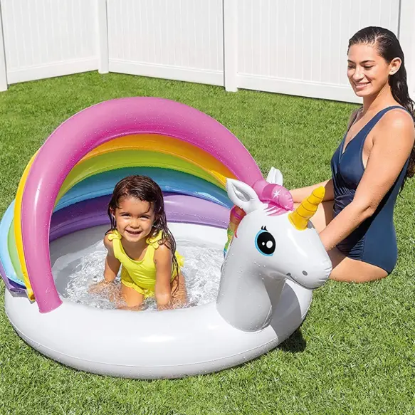 Bestway Piscine pour bébé Licorne #57113