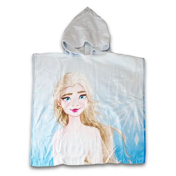 Serviette de Bain&nbsp;Frozen avec Chapeau Bébé
