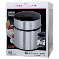 ProfiCook sorbétiére Machine à crème glacée PC-ICM 1140