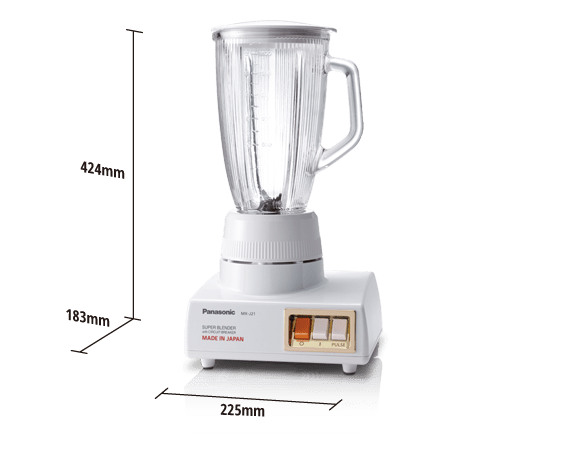 Panasonic Mélangeur de récipient en verre MX-J18G