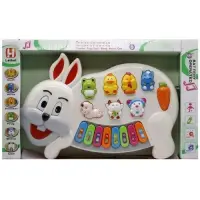 Piano musical Webby Rabbits avec des sons d'animaux