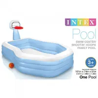 Intex piscine Pataugeoire gonflable 257x188x135cm-57183NP
