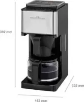 Proficook Cafetière avec Moulin à café intégrée PC-KA 1138