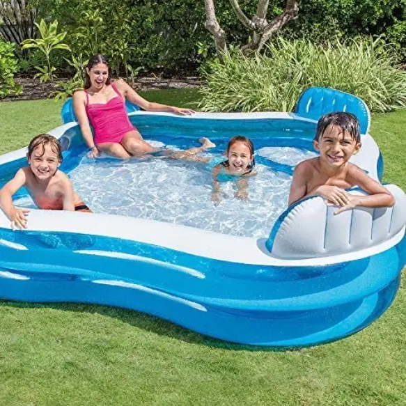 intex piscine  gonflable familial 229x229x66cm 56475NP