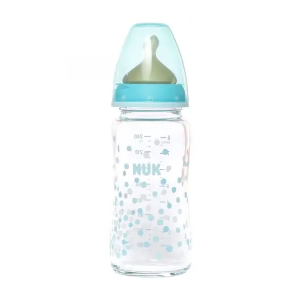Nuk Biberon Col Large First Choice En Verre 240 ML