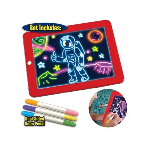 Magic Pad Tablette d'ecriture pour des dessins lumineux