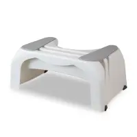 Tabouret De Toilettes/Physiotab  solide  Blanc