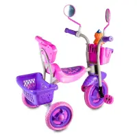 Pingouin vélo Tricycle Enfants 02 a 5 ans Rose