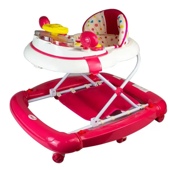 Coxi trotteur pour enfant Balançoir 5en1 Rose