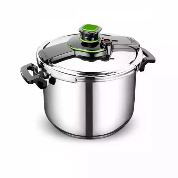 Korkmaz Cocotte Tessa Classique 12L INOX/NOIR