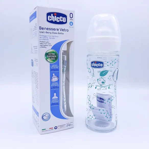 Chicco Biberon En Verre – 240 ML