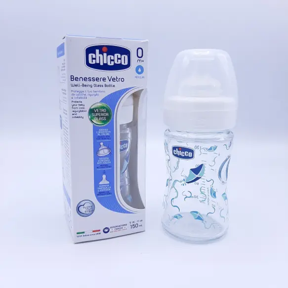 Chicco Biberon En Verre – 150 ML