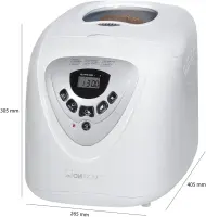 Clatronic Machine à Pain BBA3505