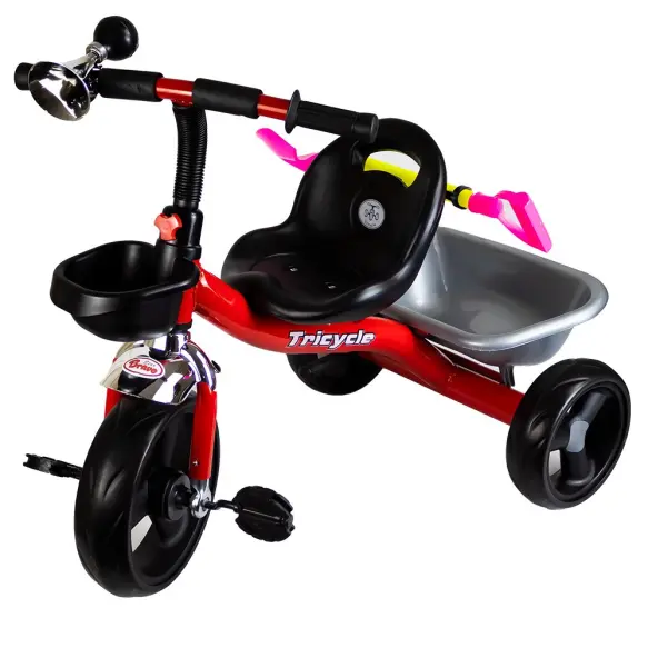 Bravo tricycle pour enfant 2-6 ans Rouge