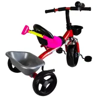 Bravo tricycle pour enfant 2-6 ans Rouge