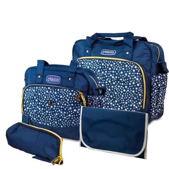 Chicco Sac à langer 4 pièces Blue nuit